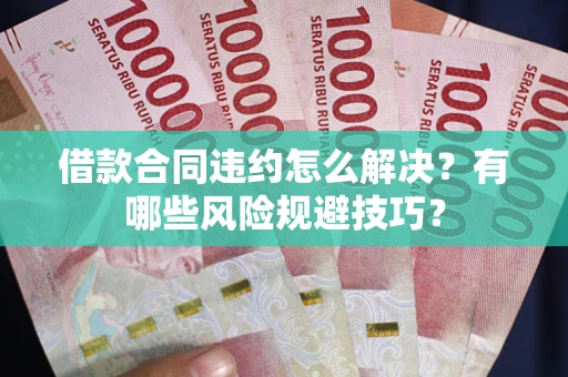 武汉借款合同违约怎么解决?有哪些风险规避技巧? 武汉借款合同违约怎么解决?有哪些风险规避技巧?